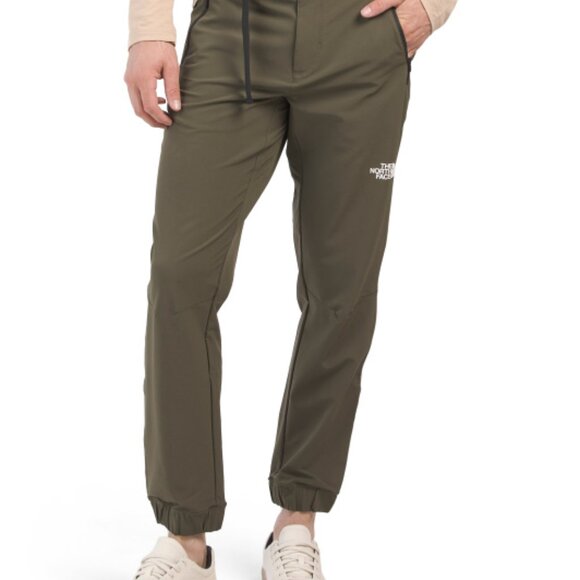 NEW THE NORTH FACE Paramount Pro Joggers new taupe green for men 364tn - Picture 2 of 4